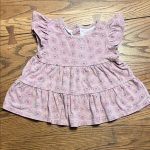 Isaac Mizrahi size 3T Kids Pink Floral Blouse